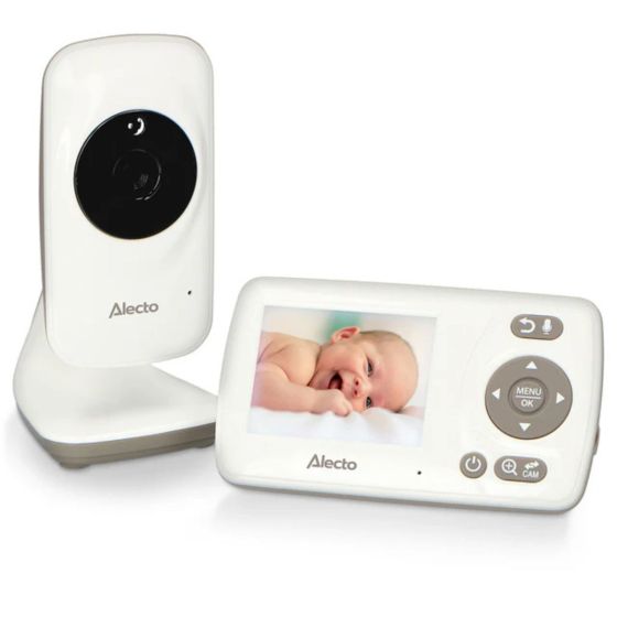 Alecto Babyphone avec caméra et écran couleur 2,4 pouces Alecto