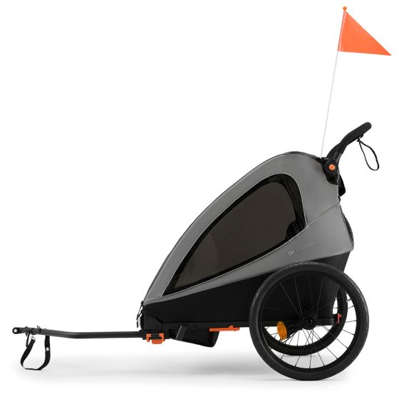 KinderKraft Nava Walk - 2en1 Remorque vélo enfant + Poussette Kinderkraft