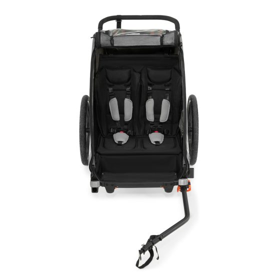 KinderKraft Nava Walk - 2en1 Remorque vélo enfant + Poussette Kinderkraft