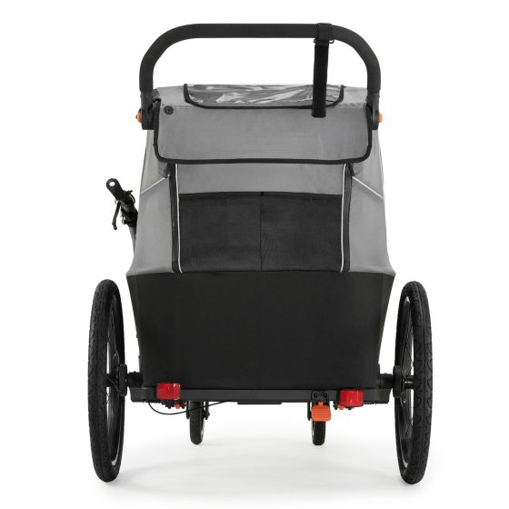 KinderKraft Nava Walk - 2en1 Remorque vélo enfant + Poussette Kinderkraft