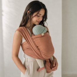 Naturioù Simply Wrap Mocha - Écharpe de portage tissée