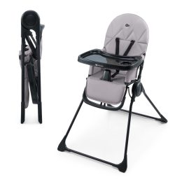 Kinderkraft BINCI -  Foldable High Chair - Gris foncé