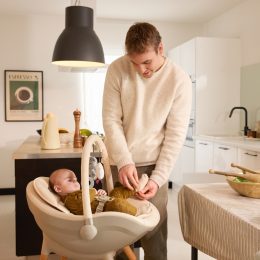 Kinderkraft FINI UP - High Chair for Babies and Children's Chair