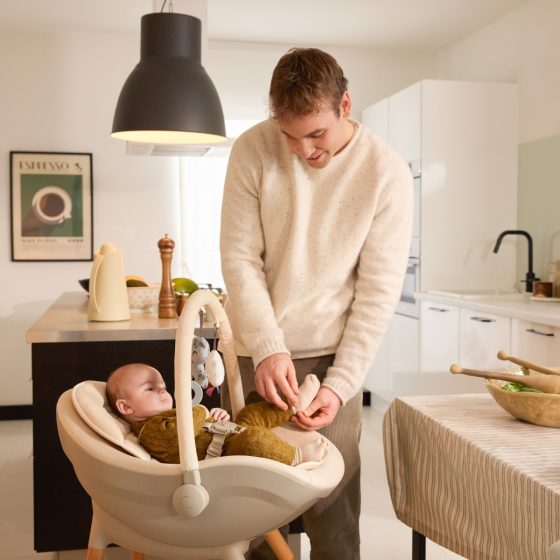 Kinderkraft FINI UP - High Chair for Babies and Children's Chair