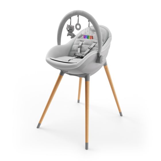 Kinderkraft FINI UP - High Chair for Babies and Children's Chair
