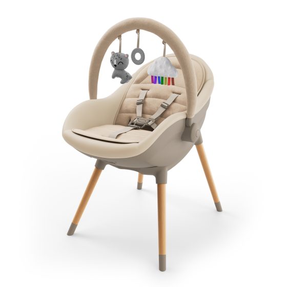 Kinderkraft FINI UP - High Chair for Babies and Children's Chair