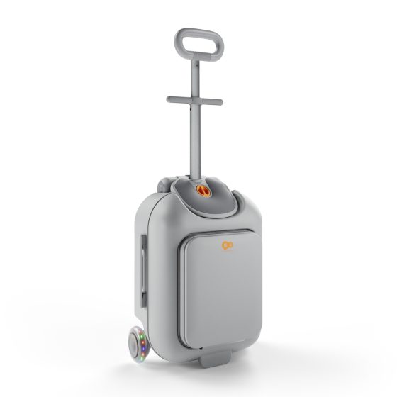 Kinderkraft CABBY 2-in-1 Ride-On Suitcase for Kids with Seat