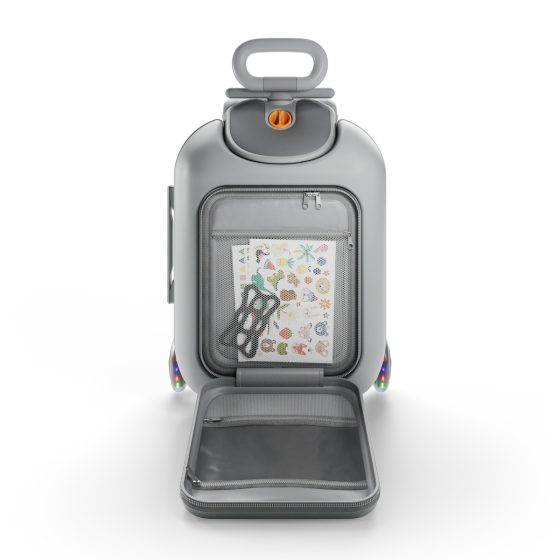 Kinderkraft CABBY 2-in-1 Ride-On Suitcase for Kids with Seat