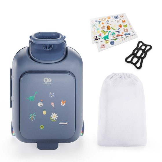 KinderKaft CABBY - Valise cabine enfant avec assise 2 en 1 Kinderkraft