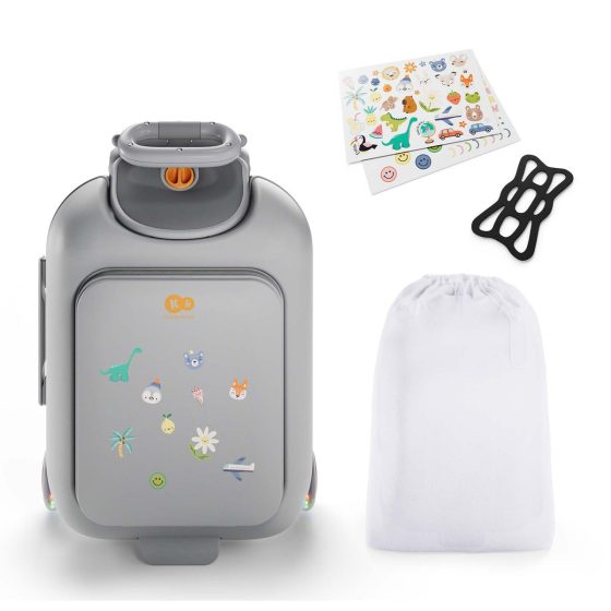 Kinderkraft CABBY 2-in-1 Ride-On Suitcase for Kids with Seat