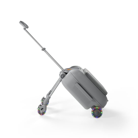 Kinderkraft CABBY 2-in-1 Ride-On Suitcase for Kids with Seat