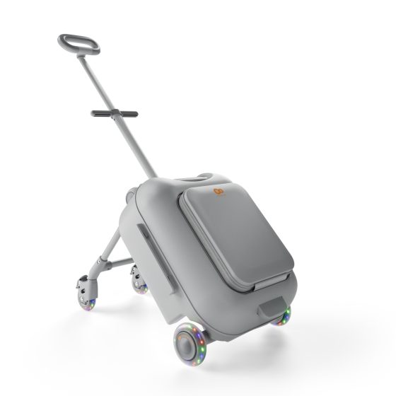 Kinderkraft CABBY 2-in-1 Ride-On Suitcase for Kids with Seat