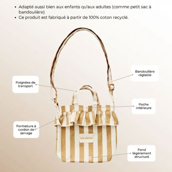 Wildride MINI Ruffle Shoulder Bag Wildride