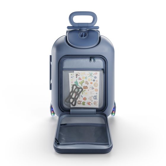 Kinderkraft CABBY 2-in-1 Ride-On Suitcase for Kids with Seat