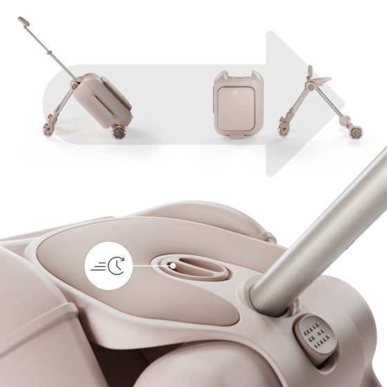 KinderKaft CABBY - Valise cabine enfant avec assise 2 en 1 Kinderkraft