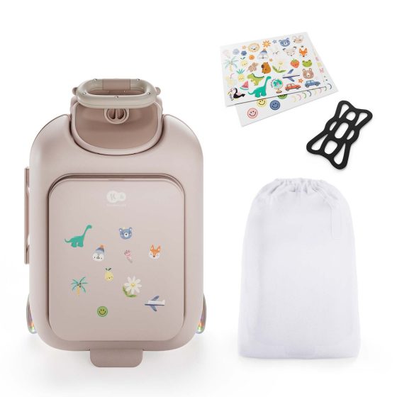 KinderKaft CABBY - Valise cabine enfant avec assise 2 en 1 Kinderkraft