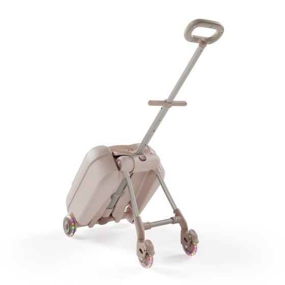 Kinderkraft CABBY 2-in-1 Ride-On Suitcase for Kids with Seat