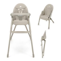 Kinderkraft DINNLY Foldable Chair - Beige