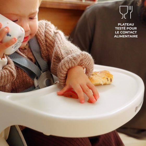 Kinderkraft DINNLY - Chaise haute pliable et évolutive