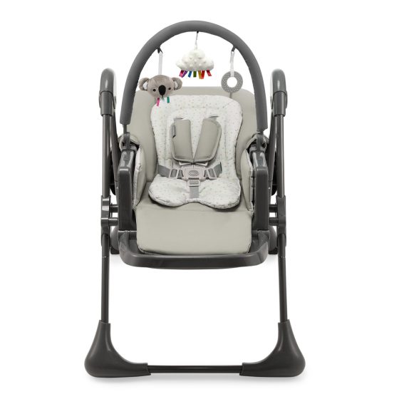 Kinderkraft TUMMIE Chaise haute pliable + transat 2en1 Kinderkraft