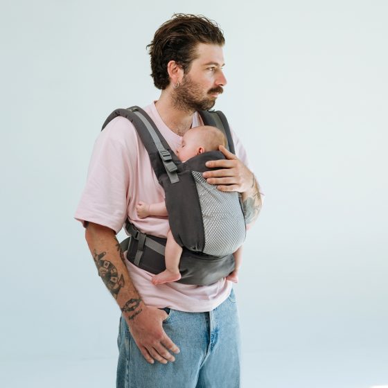 Love and Carry ONE EVO Lava - Newborn ergonomic baby carrier