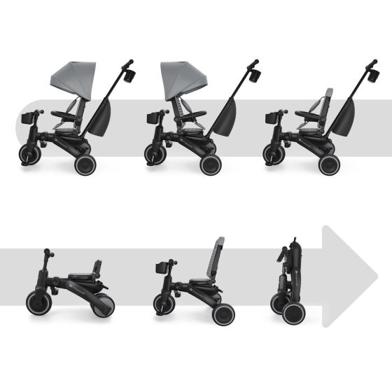 Kinderkraft JAZZ 3 - Folding Tricycle 6 in 1