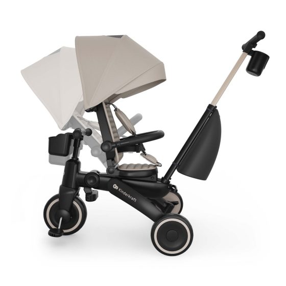 Kinderkraft JAZZ 3 - Folding Tricycle 6 in 1