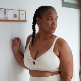 Mama Hangs Glow Bra nursing bra - Ecru
