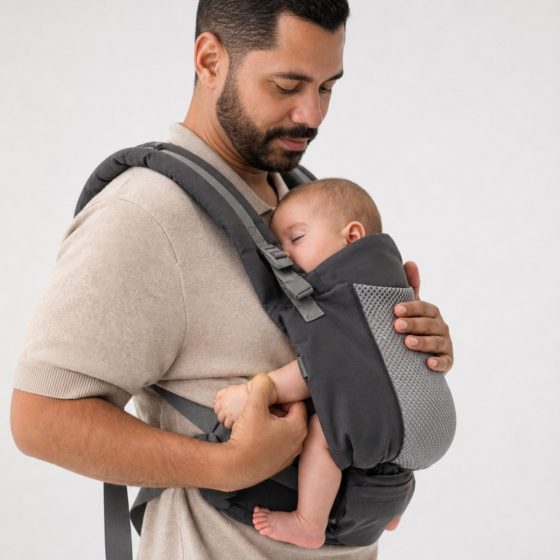 Love and Carry ONE EVO Lava - Newborn ergonomic baby carrier