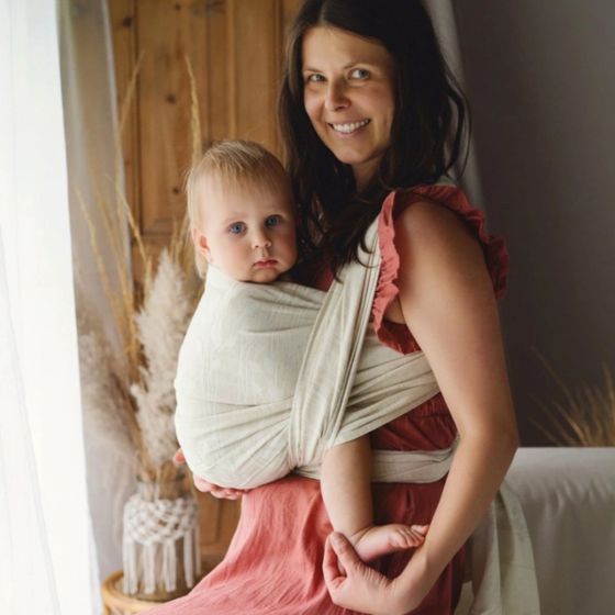Little Frog Summer Meadow baby wrap Little Frog