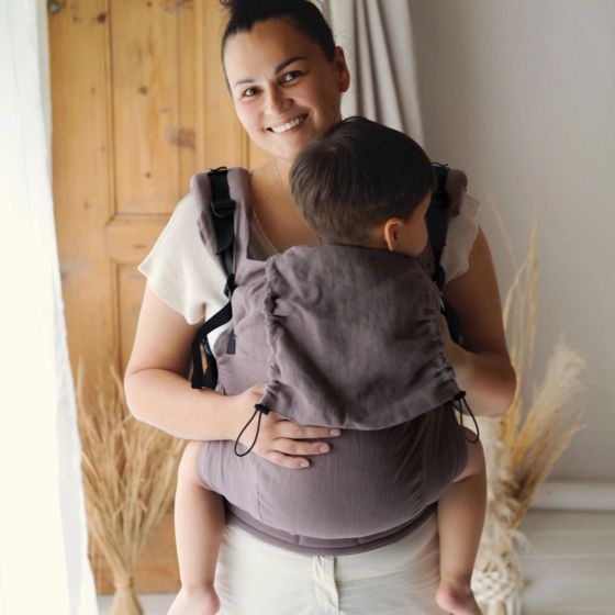 Little Frog Preschooler Pure Linen Frappe - Porte-bambin en lin Little Frog