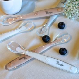 Bo Jungle - Set of 3 Silicone Baby Spoons