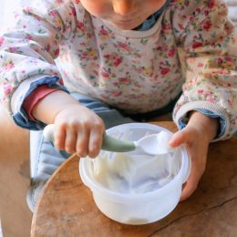 Bo Jungle - Baby Cutlery: Adjustable Spoon and Fork - Jade