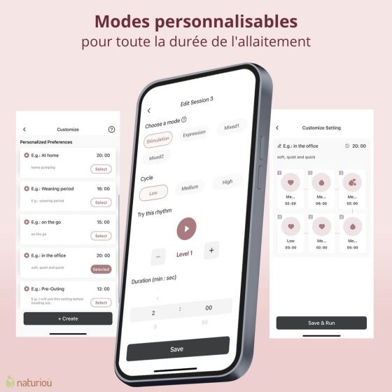 Momcozy Tire-lait mains libres M9 Momcozy