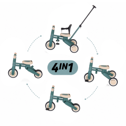 Petite&Mars - Drift - Tricycle Enfant Multifonctionnel 4en1 Petite & Mars