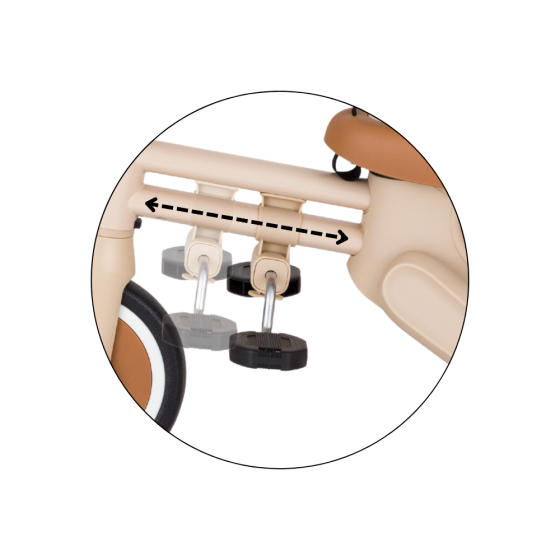Petite&Mars - Drift - Tricycle Enfant Multifonctionnel 4en1 Petite & Mars