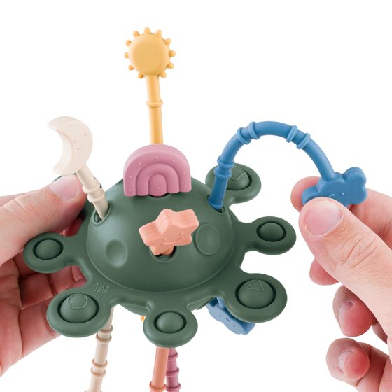 Petite&Mars - Crazy Planet - Jouet sensoriel en silicone 10+ Petite & Mars