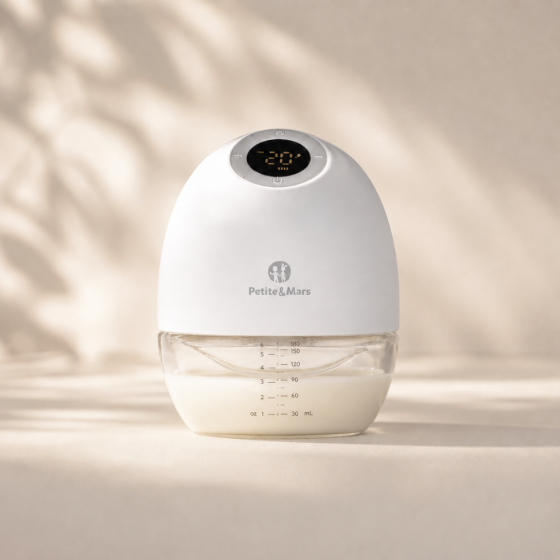 Petite&Mars - Gaia - Tire-lait électrique portable et mains libres