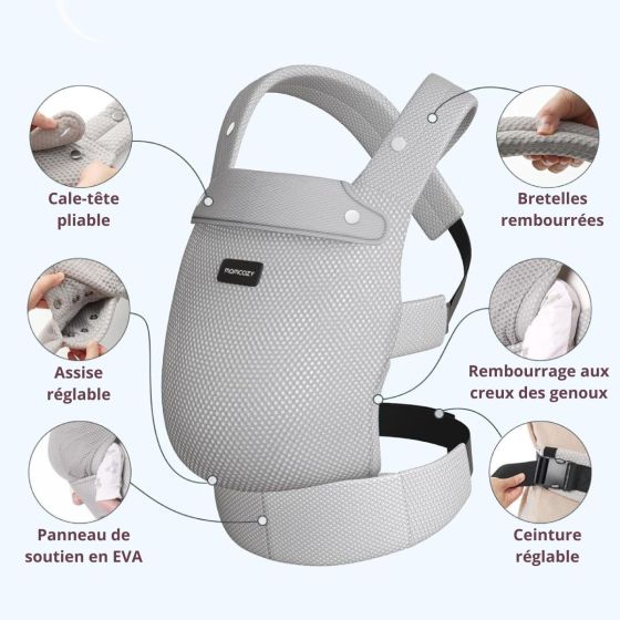 Momcozy PureHug Air Mesh Porte-bébé Momcozy