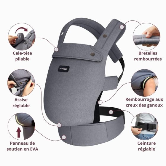 Momcozy PureHug Coton Porte-bébé Momcozy