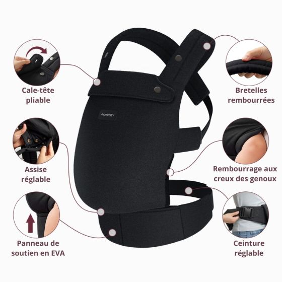 Momcozy PureHug Coton Porte-bébé Momcozy