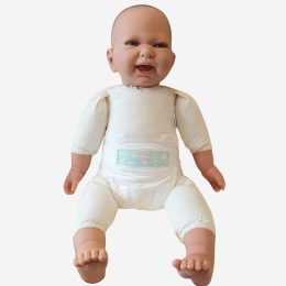 Newbord doll 50cm 1,2 kg - with swing arms and legs - Henry
