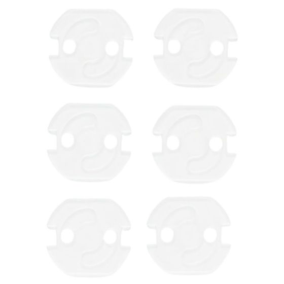 Dooky Caches-prises transparants x6 Dooky