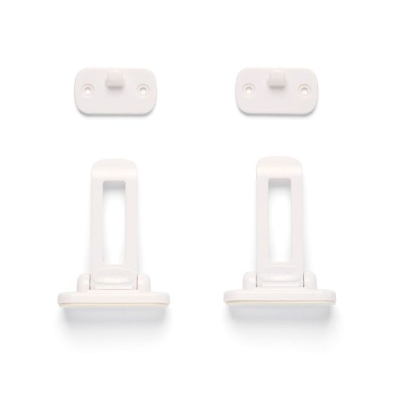 Dooky Verrous de sécurité blancs x2 Dooky