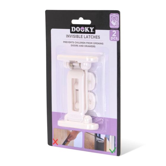 Dooky Verrou de Sécurité Blanc x2 Dooky