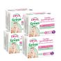 Love and Green Pack 1 mois - 168 couches taille 4+ (9 à 20 kg)