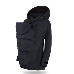 Fun2BeMum Babywearing Softshell Jacket ENIGMA - Black