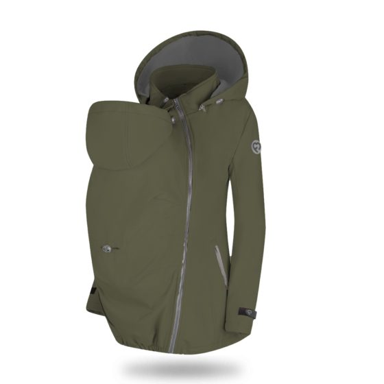 Fun2BeMum ENIGMA Veste de Grossesse et de Portage en Softshell Fun2bemum
