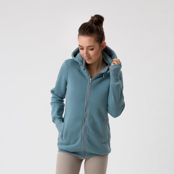Fun2BeMum - Pola - Sweat zippé de grossesse et de portage 5 en 1