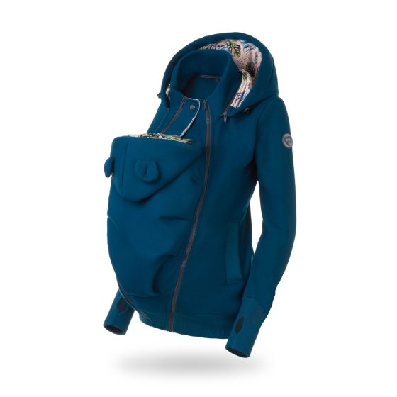 Fun2BeMum - Pola - Sweat zippé de grossesse et de portage 5 en 1
